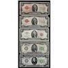 Image 1 : Assorted Lot of (5) U.S. Currency Notes