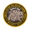 Image 2 : .999 Silver Whiskey Petes Casino Jean, NV $10 Casino Limited Edition Gaming Toke