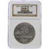 Image 1 : 2002-P $1 Salt Lake Olympics Silver Coin NGC MS70