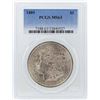 Image 1 : 1889 $1 Morgan Silver Dollar Coin PCGS MS63