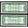 Image 2 : Set of (2) 1928A $1 Silver Certificate Notes Consecutive Serials