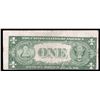 Image 2 : 1935E Silver Certificate Note Double ERROR Misalignment & Gutterfold