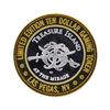 Image 2 : .999 Silver Treasure Island Las Vegas $10 Casino Gaming Token Limited Edition