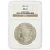 Image 1 : 1884 $1 Morgan Silver Dollar NGC Graded MS63