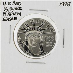 1998 $50 Platinum American Liberty Eagle Coin