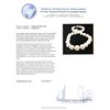 Image 3 : 14KT White Gold 11.0mm-15.0mm South Sea Cultured Pearl Necklace
