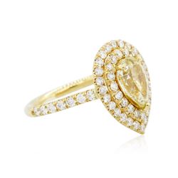 14KT Yellow Gold 2.52ctw Diamond Engagement Ring