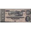 Image 1 : 1864 $10 The Confederate States of America Note