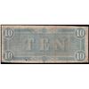 Image 2 : 1864 $10 The Confederate States of America Note