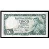 Image 2 : 1954 5 Pesetas Spain Currency Note