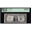 Image 1 : 1935F $1 Silver Certificate Note PCGS Very Choice New 64PPQ