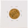 Image 2 : 1908 Great Britain Half Sovereign Gold Coin