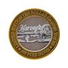 Image 1 : .999 Silver Harveys Lake Tahoe, Nevada $10 Casino Gaming Token Limited Edition
