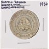 1936 Norfolk Virginia Bicentennial Commemorative Half Dollar Coin