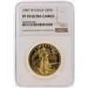 1987-W $50 American Gold Eagle Coin NGC Graded PF70 Ultra Cameo