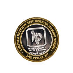 .999 Silver Imperial Palace Hotel & Casino  Nevada $10 Gaming Token Limited Edit