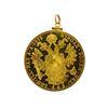 Image 2 : 14K Pendant with 1915 Austria 4 Ducat Gold Coin