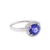 Image 1 : 14KT White Gold 1.97ct. Tanzanite and Diamond Ring