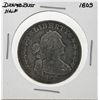 Image 1 : 1803 Draped Bust Half Dollar Silver Coin