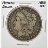 Image 1 : 1883-CC $1 Morgan Silver Dollar Coin