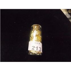 VIAL OF 24K GOLD