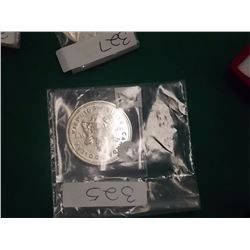 COIN - CANADIAN SILVER $1 - 1971 -CENTENIAL DOLLAR