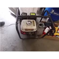TRASH PUMP - HONDA GX 120  MOTOR WITH PUMP  -AS-IS