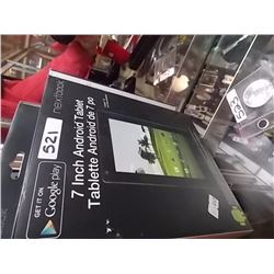 ANDROID TABLET - 7" -  WITH ORIGINAL BOX & CHARGE