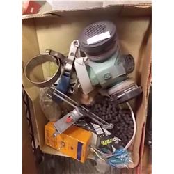 BOX OF ASSORTED TOOLS