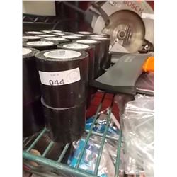 NEW BLACK ELECTRICAL TAPE - 2"  - 12 PER LOT