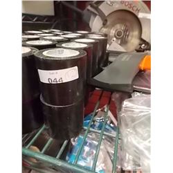 NEW BLACK ELECTRICAL TAPE - 2"  - 12 PER LOT