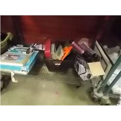 SHELF LOT OF ASSORTED