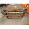 Image 1 : VINTAGE STEAMER TRUNK