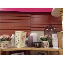 SHELF - VASES / PLANT POTS