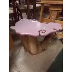 UNIQUE STUMP STOOL