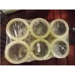 NEW PACKING TAPE - 6 PK