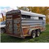 Image 4 : 1996 Lift-Off Stock Trailer 5th Wheel, Tandem Axle, 16' (VIN 2LSS1G7G7SP000530)