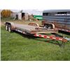 Image 3 : 2005 Trailtech Flat Deck Trailer Trailer, Tandem Axel, 16'  (VIN 2CUL2T9562019043)