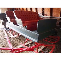 2 Seater Bobsleigh Complete W/ Pole & Neck Yoke