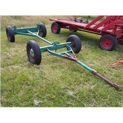 Rubber Tired Wagon W/ Steel Chasis