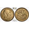 Image 1 : 1906S Australian Half Sovereign - PCGS MS61