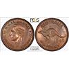 Image 1 : 1943(P) Australian Penny - PCGS MS64RB