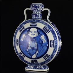 Superb Chinese Blue And White Porcelain Vase