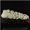 Image 1 : Openwork Chinese White Hetian Jade Ruyi Monkey Statue