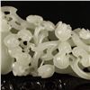 Image 3 : Openwork Chinese White Hetian Jade Ruyi Monkey Statue