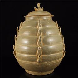 Vintage Chinese Song Dynasty Long Quan Kiln Porcelain Pot