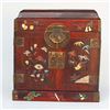 Image 2 : Chinese Qing Dynasty Hainan Huanghuali Wood Inlay Shells & Gemstones Jewel Box