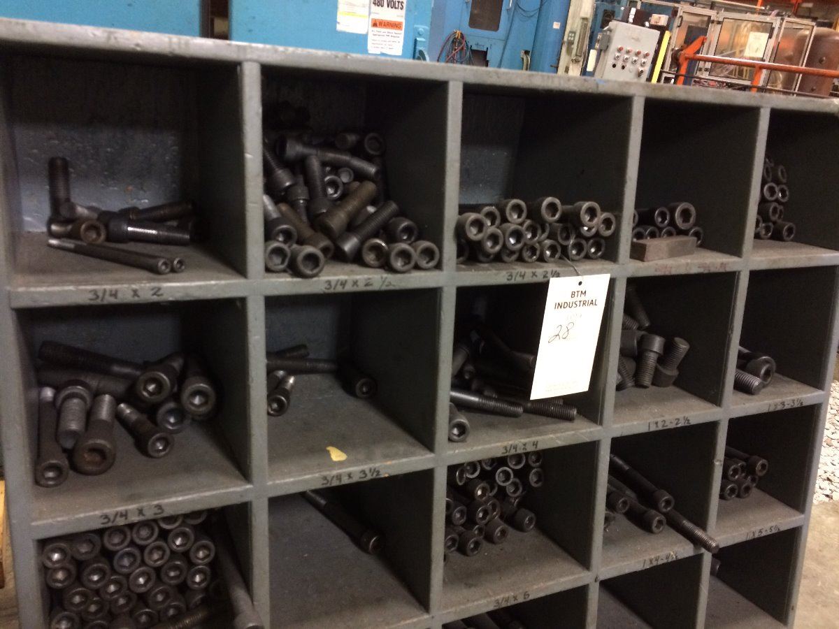 Wooden Bolt Rack with 3/4 X 2