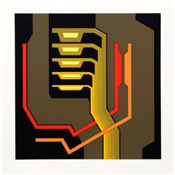 Yves Millecamps, Untitled II, Serigraph