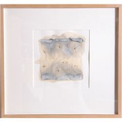 Juhachiro Takada, Untitled II, Encaustic, Sand on Canvas